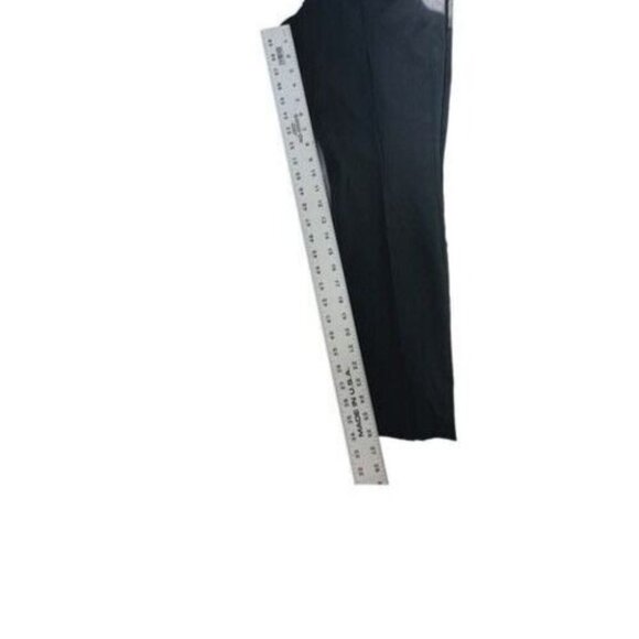 AllSaints Ember Women's 4 Satin Waist Tuxedo Slit Leg Crop Trousers NWT - Picture 4 of 8